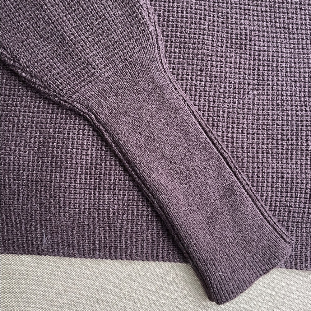 Women’s Dark Brown Mock Turtleneck Sweater NEW - Picture 5 of 8